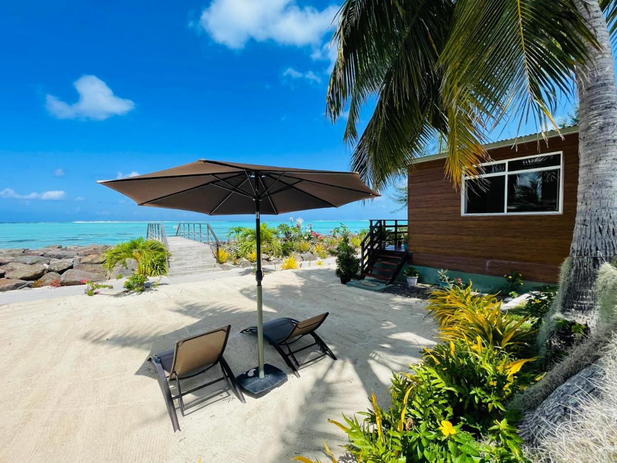 Matira Beach Bungalow Waterfront Villa Bora Bora Exterior photo